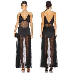 House of Harlow 1960 x REVOLVE Izrah Gown Floral Lace Formal Party Whimsigoth XS